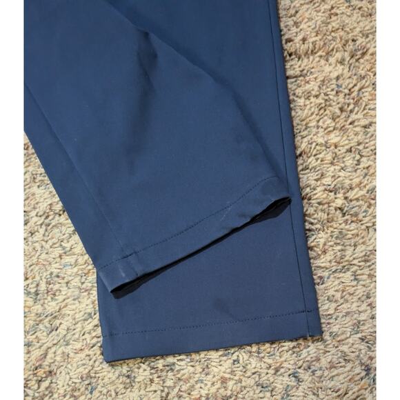 Rhone Pants Mens 32 Green Blue Commuter Performance Classic Straight Fit Lot - Picture 9 of 14